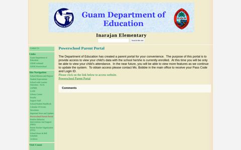 Powerschool Parent Portal - Inarajan Elementary - Google Sites