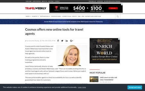 Cosmos offers new online tools for travel agents | Travel Weekly
