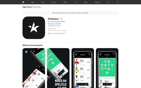 ‎Kickbase im App Store