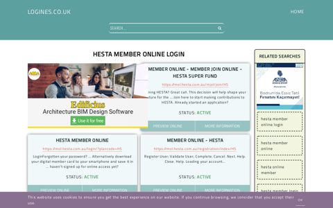 hesta member online login - General Information about Login