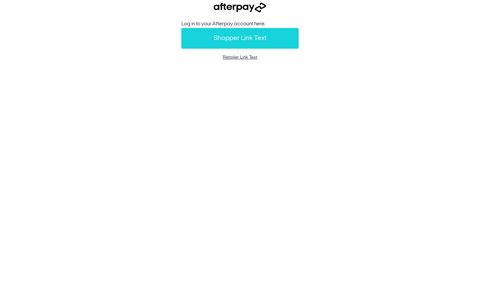 Login Afterpay - Buy Now Pay Later with Afterpay