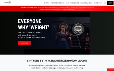 Everyone Active - Leading Operator for Gym, Swim and Activities