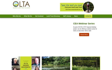 Ontario Land Trust Alliance, OLTA, Land Trust, Nature