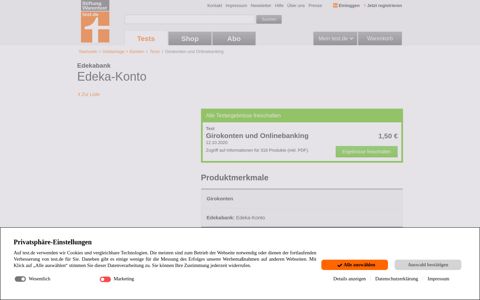 Edekabank: Edeka-Konto - Girokonten und Onlinebanking ...
