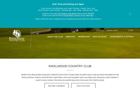 Knollwood Country Club | Granger IN - ClubCorp