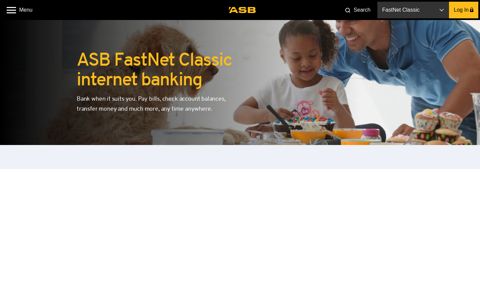 Internet banking - Online banking with FastNet Classic | ASB