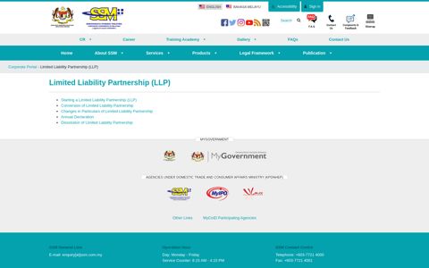 Pages - Limited Liability Partnership (LLP) - SSM
