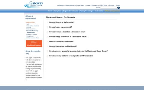 Online @ GCC – Gateway Community College