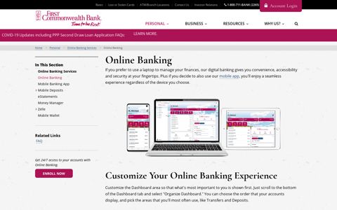Online Banking - Internet Banking - eBanking | First ...