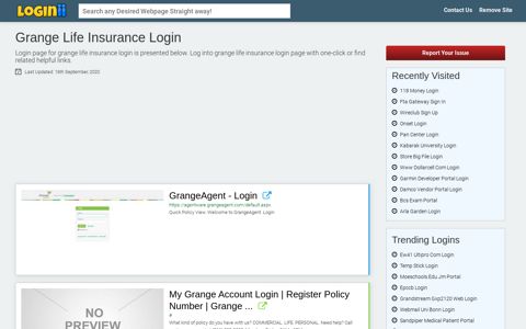 Grange Life Insurance Login - Loginii.com