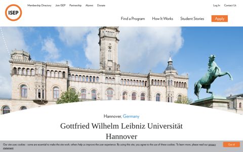 Gottfried Wilhelm Leibniz Universität Hannover – ISEP Study ...