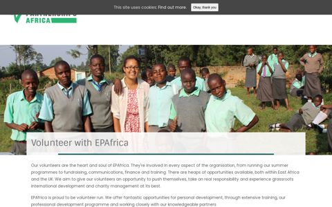 Volunteer with us - Education Partnerships Africa