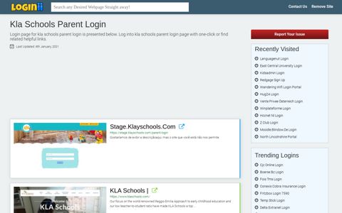 Kla Schools Parent Login - Loginii.com