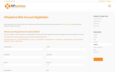 EMA account registration – APsystems USA | Leading the ...
