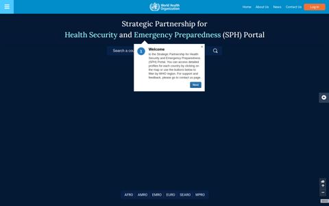 Strategic Partnership for IHR and Health Security (SPH ...