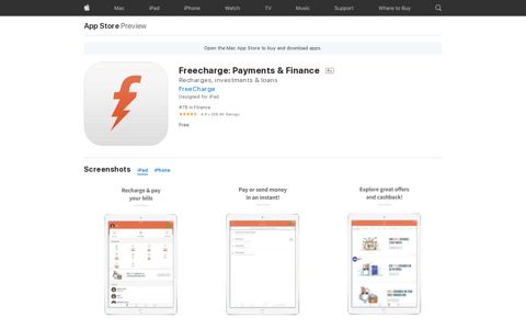 ‎Freecharge: Payments & Finance on the App Store
