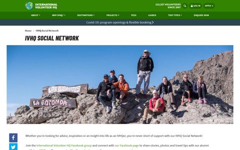 IVHQ Social Network | International Volunteer HQ