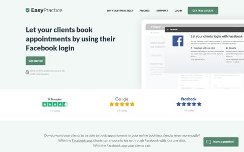 Let your clients book appointments by using their Facebook ...