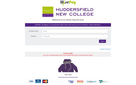 Huddersfield New College - Huddersfield College - Home Page