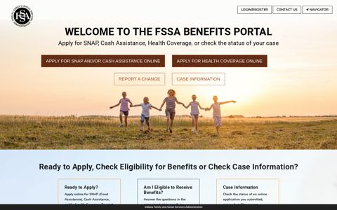 FSSA Benefits Portal