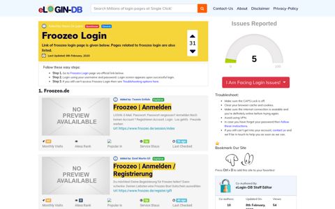 Froozeo Login