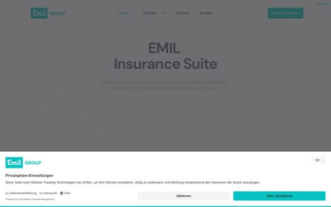 EMIL Insurance Suite: Smarte Versicherungstechnologie