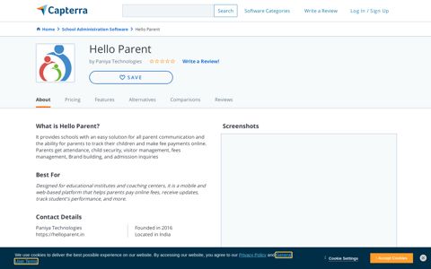 Hello Parent Reviews and Pricing - 2020 - Capterra