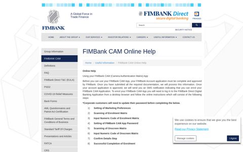 FIMBank CAM