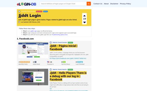 Jjddt Login - A database full of login pages from all over the ...