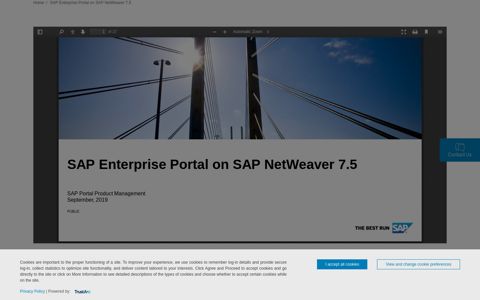 SAP Enterprise Portal on SAP NetWeaver 7.5