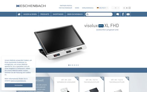 Unsere Produktwelt | Eschenbach Optik