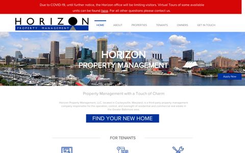 Horizon Property Mgmt | Baltimore