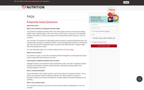 Institute of Integrative Nutrition Cost (FAQs)