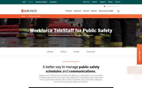 Workforce TeleStaff for Public Safety; Automated ... - Kronos