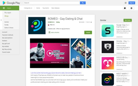 ROMEO - Gay Dating & Chat - Apps on Google Play