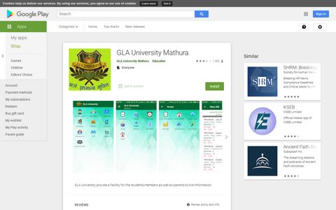 GLA University Mathura – Apps on Google Play