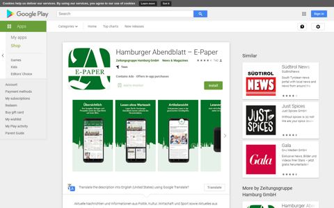 Hamburger Abendblatt – E-Paper - Apps on Google Play
