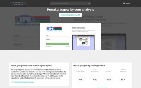 Portal Glasgow Ky. Glasgow EPB Infotricity™ Portal - Powered by