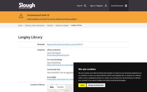 Langley Library – Slough Borough Council