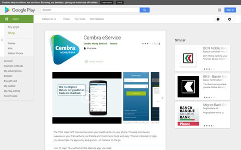 Cembra eService - Apps on Google Play