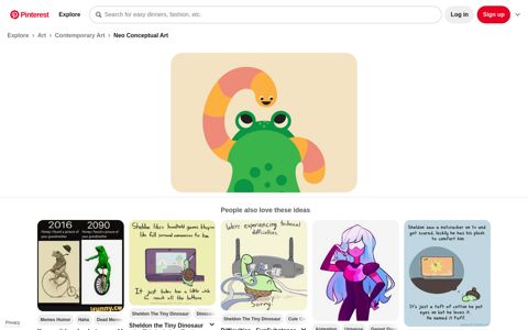 Frog & Worm by Maria Watson on Dribbble in 2020 - Pinterest