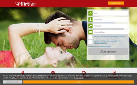 Flirtfair: Hook up and flirt community