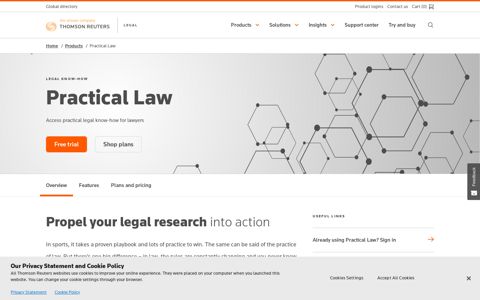 Practical Law | Thomson Reuters Legal