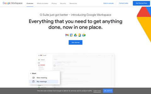 Google Workspace (formerly G Suite): Business collaboration ...