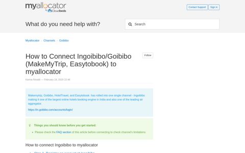 How to Connect Ingoibibo/Goibibo (MakeMyTrip, Easytobook ...