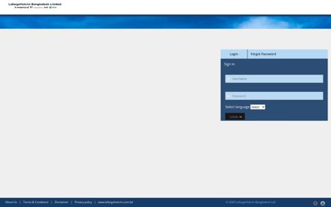 LafargeHolcim Services-Customer Portal