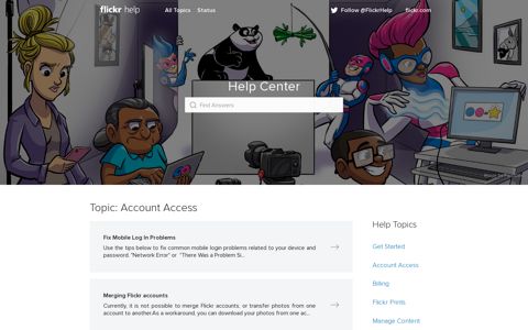 Account Access - Flickr Help