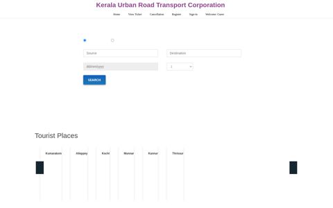 Kerala Urban Road Transport Corporation.