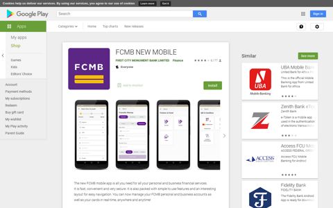 FCMB NEW MOBILE - Apps on Google Play