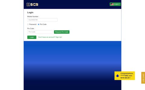 SCR888 (918KISS) Member login - Mobile sign in with i1SCR ...